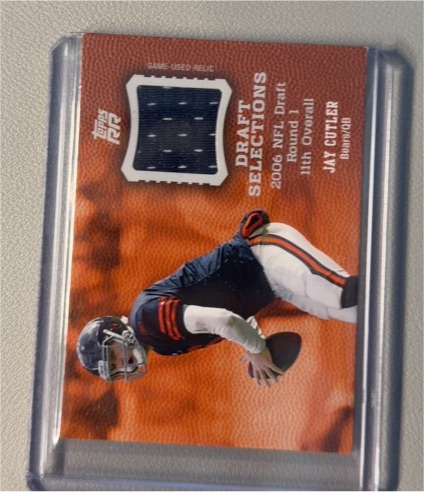 2011 Topps Rising Rookies Draft Selections #DSS-JC Jay Cutler — front