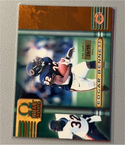 1999 Pacific Omega #24 Edgar Bennett — front