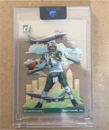 2024 Panini Donruss Downtown! #D-4 Brett Favre — front