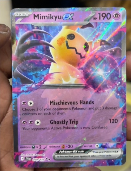 2023 Pokémon SV09: Journey Together #069 Mimikyu ex — front
