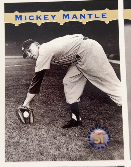 1996 Topps Stadium Club #MM-2 Mickey Mantle — front