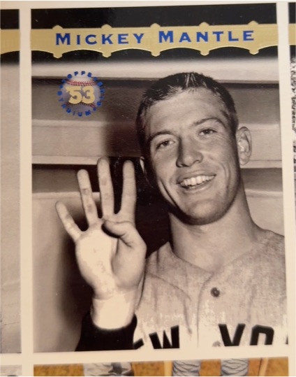 1996 Topps Stadium Club #MM4 Mickey Mantle — front