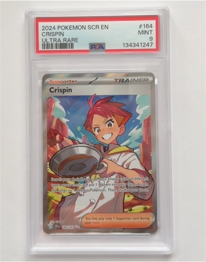 2024 Pokémon SV07: Stellar Crown #164 Crispin — front