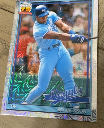 2026 Topps Chrome #91C-5 Bo Jackson — front