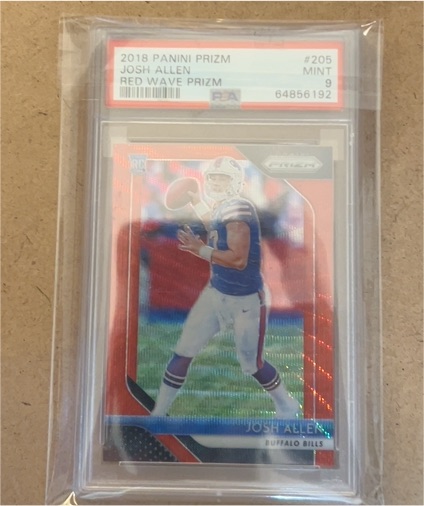 2018 Panini Prizm #205 Josh Allen — front