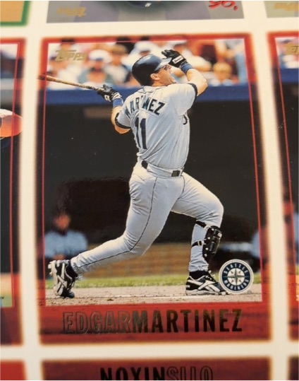 1997 Topps #95 Edgar Martinez — front