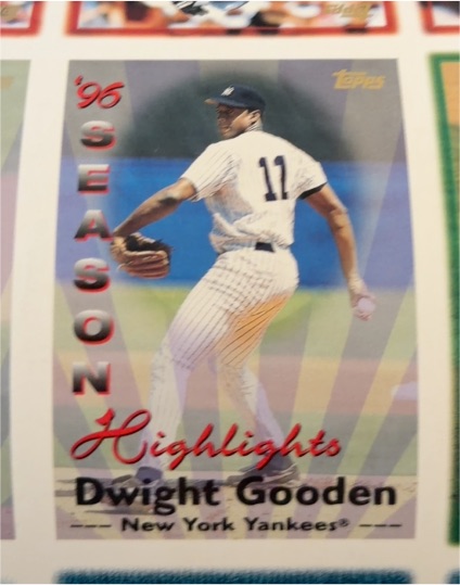 1997 Topps #100 Dwight Gooden — front