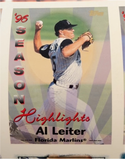 1997 Topps #101 Al Leiter — front