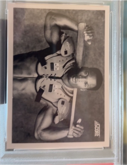 1990 Score #697 Bo Jackson — front