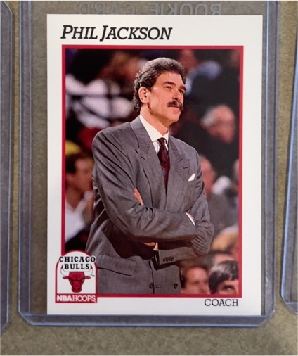 1991-92 NBA Hoops #224 Phil Jackson — front