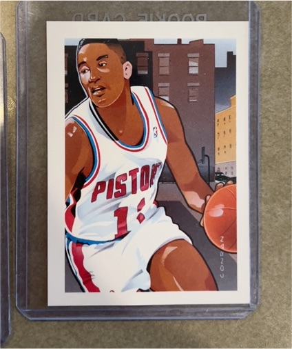 1991-92 NBA Hoops #510 Isiah Thomas — front