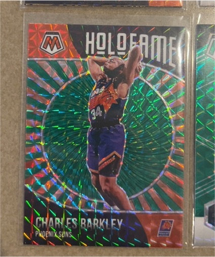 2020-21 Panini Mosaic HoloFame #2 Charles Barkley — front