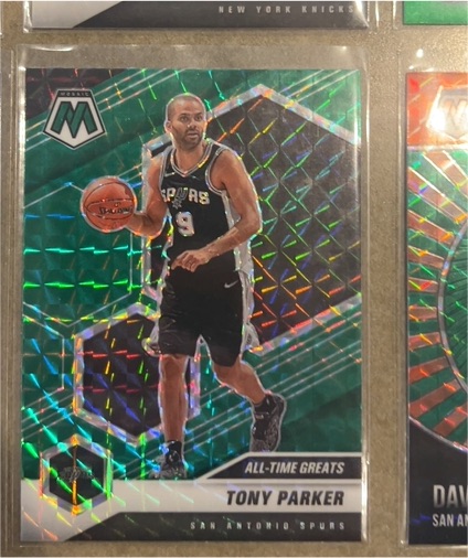 2020-21 Panini Mosaic #282 Tony Parker — front