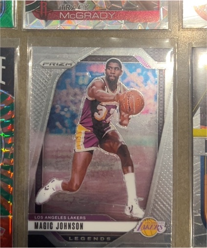 2024-25 Panini Prizm Legends #294 Magic Johnson — front