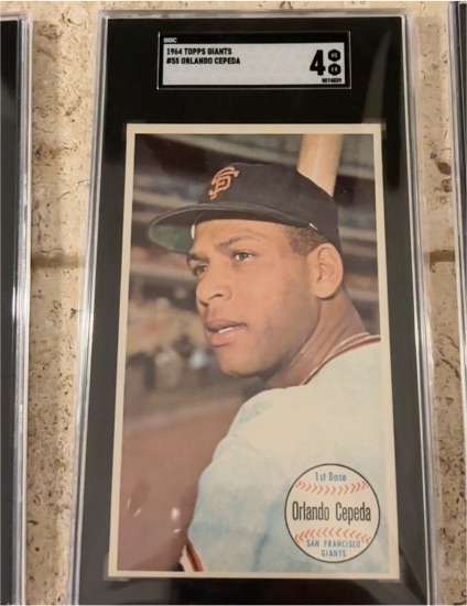 1964 Topps Giants #55 Orlando Cepeda — front