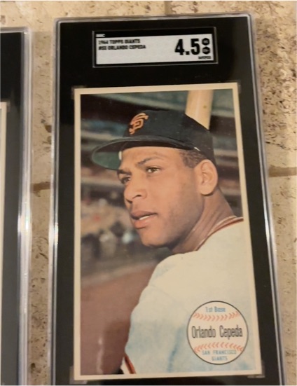 1964 Topps Giants #55 Orlando Cepeda — front