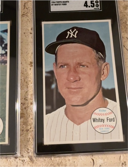 1964 Topps Giants #7 Whitey Ford — front