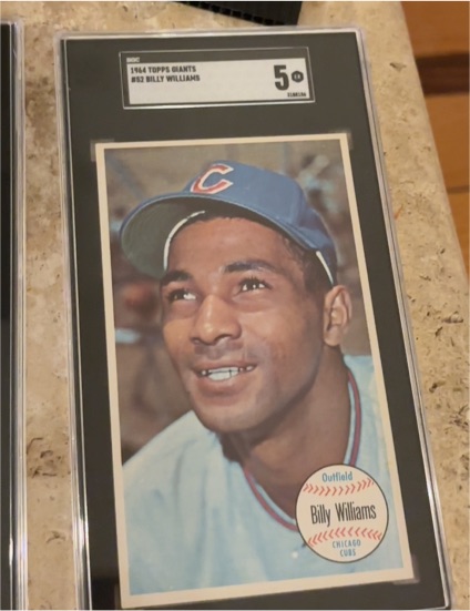 1964 Topps Giants #52 Billy Williams — front