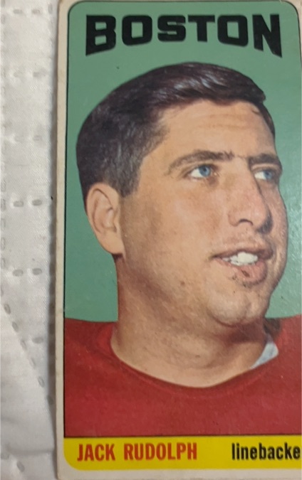 1965 Topps #19 Jack Rudolph — front