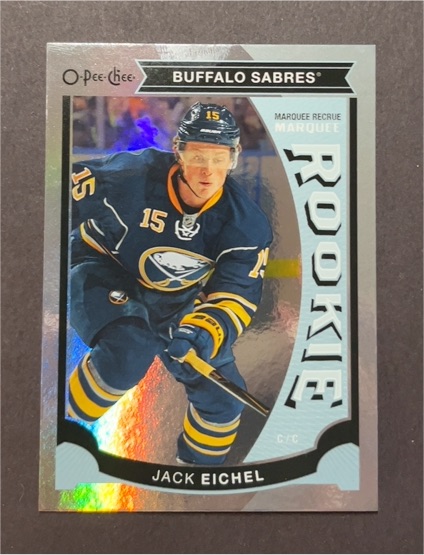 2015-16 O-Pee-Chee Update #U50 Jack Eichel — front