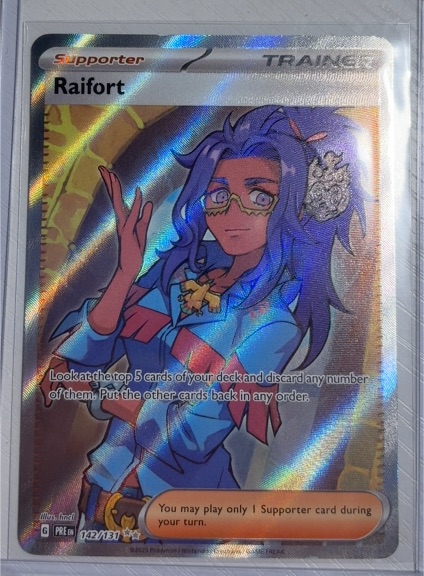 2024 Pokémon SV: Prismatic Evolutions #142 Raifort — front