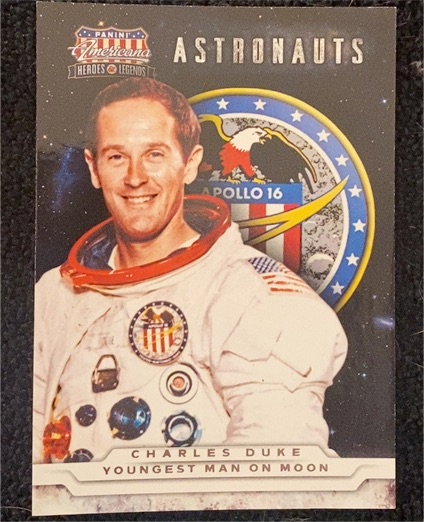 2012 Panini Americana Heroes & Legends #5 Charles Duke — front