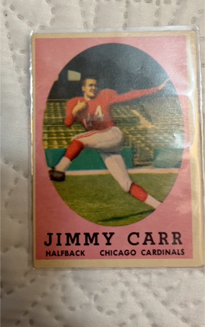 1958 Topps #65 Jimmy Carr — front
