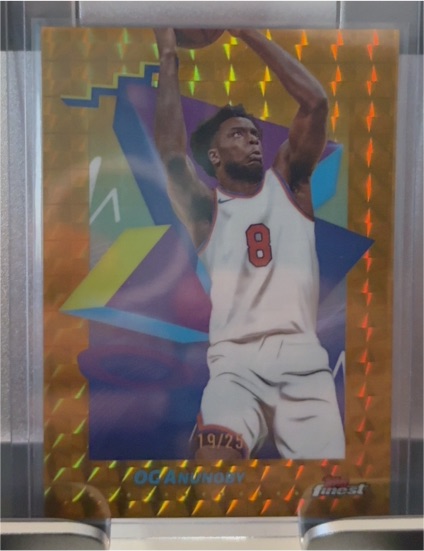 2024-25 Topps Finest #160 OG Anunoby — front