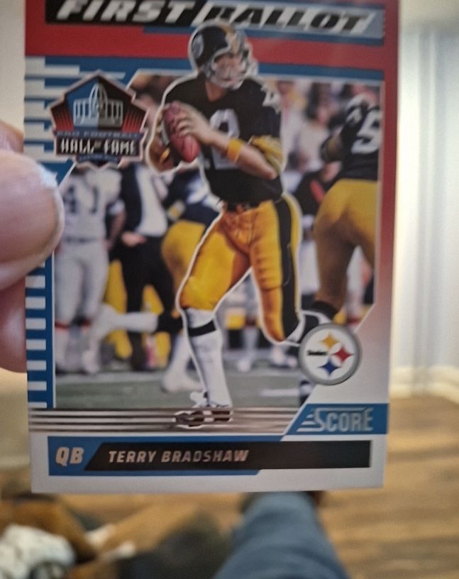 2025 Panini Score #10 Terry Bradshaw First Ballot — front
