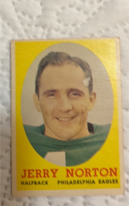 1958 Topps #40 Jerry Norton — front
