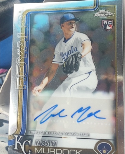 2025 Topps Chrome #RA-NM Noah Murdock — front