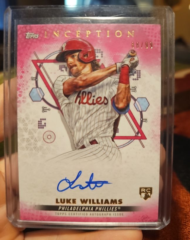 2022 Topps Inception #93 Luke Williams — front