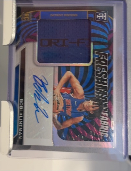 2024-25 Panini Totally Certified Freshman Fabric #FFS-BOB Bobi Klintman — front