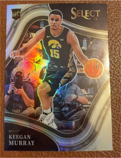 2022 Panini Chronicles Draft Picks Select #9 Keegan Murray — front