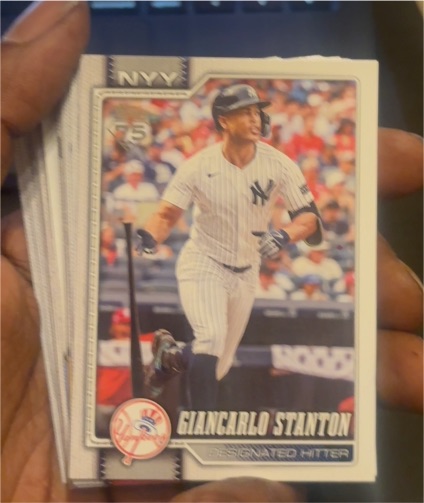2026 Topps Series 1 #341 Giancarlo Stanton — front
