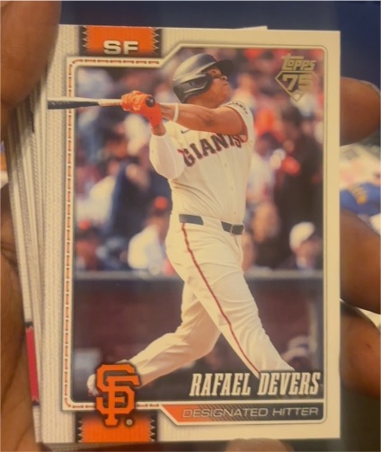2026 Topps #219 Rafael Devers — front