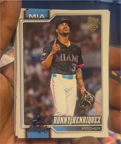 2026 Topps Series 1 #290 Ronny Henriquez — front
