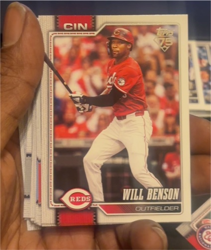 2026 Topps Series 1 #171 Will Benson — front