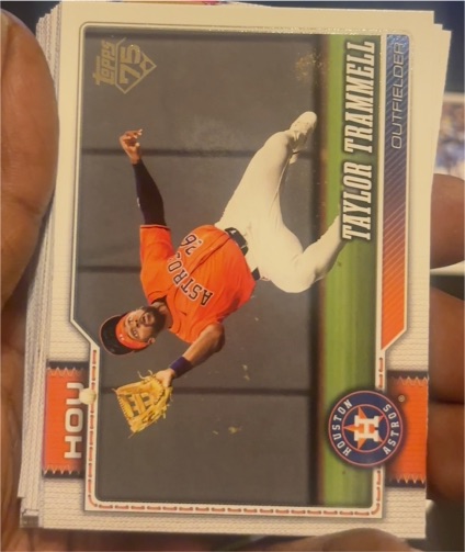 2026 Topps Series 1 #124 Taylor Trammell — front