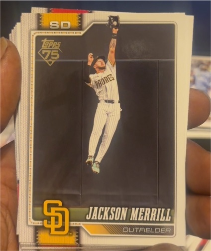 2026 Topps Series 1 #229 Jackson Merrill — front