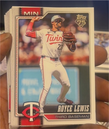 2026 Topps Series 1 #115 Royce Lewis — front