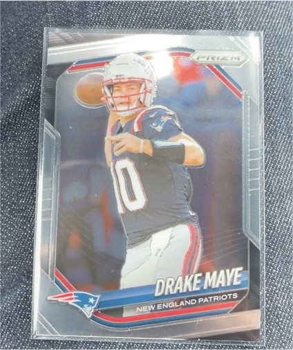 2025 Panini Prizm #165 Drake Maye — front