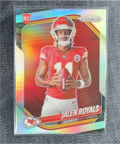 2025 Panini Prizm #419 Jalen Royals — front
