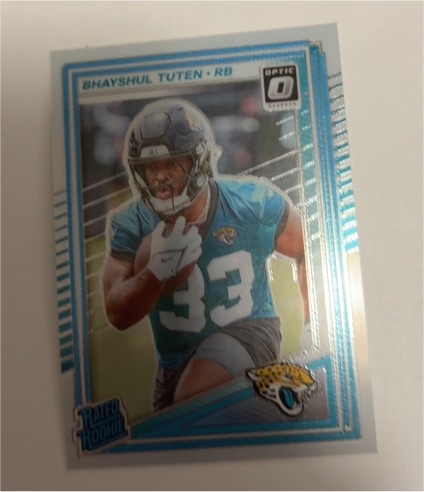 2025 Panini Donruss Optic #333 Bhayshul Tuten — front