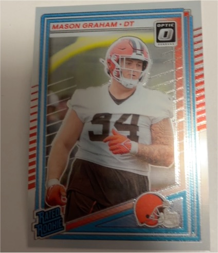 2025 Donruss Optic #206 Mason Graham — front