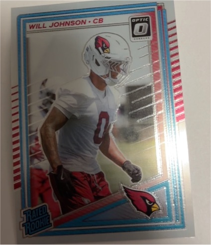 2025 Donruss Optic #247 Will Johnson — front