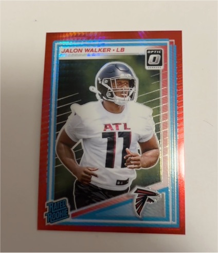 2025 Panini Donruss Optic #290 Jalon Walker — front