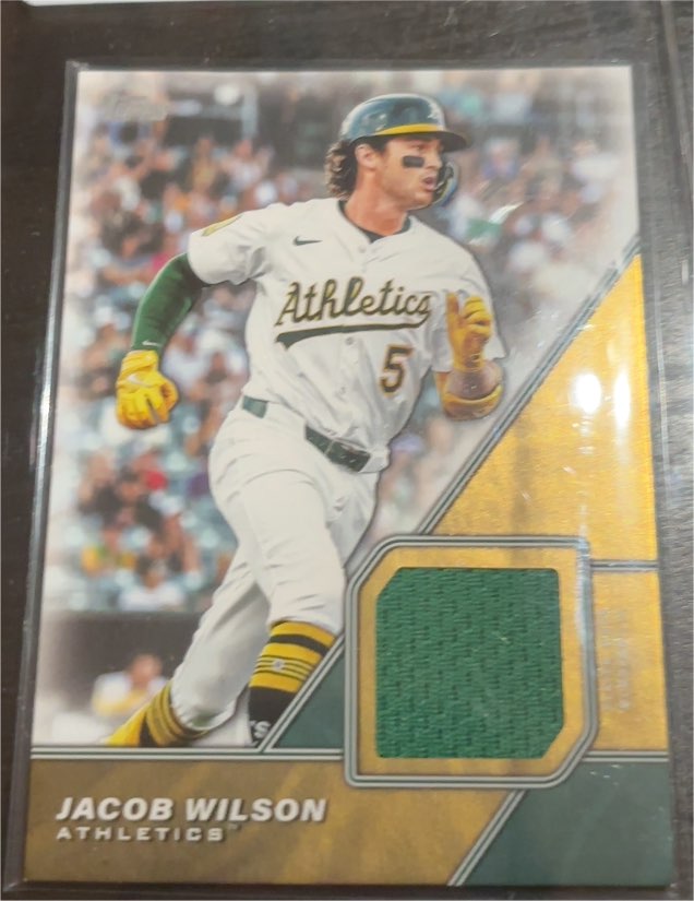 2026 Topps Series 1 Major League Material Relic #MLM-JWI Jacob Wilson — front