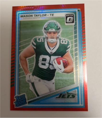 2025 Panini Donruss Optic #328 Mason Taylor — front