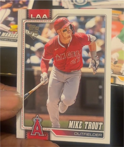2026 Topps Series 1 #350 Mike Trout — front